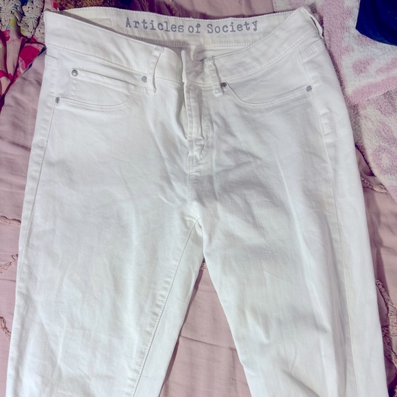 White Articles of Society jeans size 28 - Picture 4 of 4